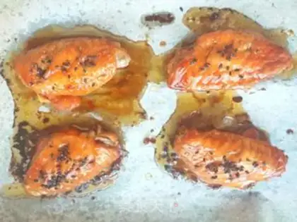 Make Honey chicken wings step 7