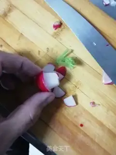 Make A little mushroom with sauce step 5