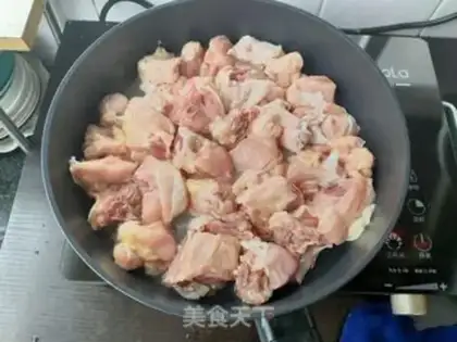 Make Potato chicken step 1