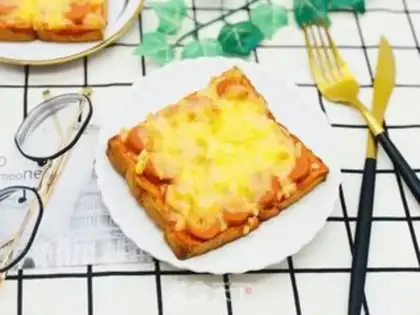 Make Toast pizza step 7