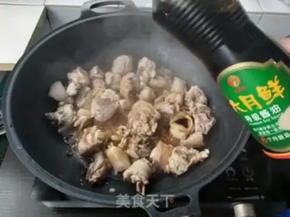 Make Potato chicken step 4