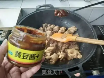 Make Potato chicken step 5