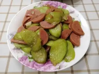 Make Cucumber ham step 5