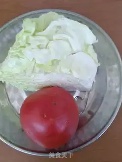 Make Tomato and cabbage step 0