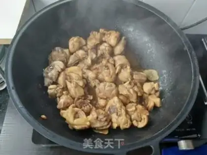 Make Potato chicken step 6