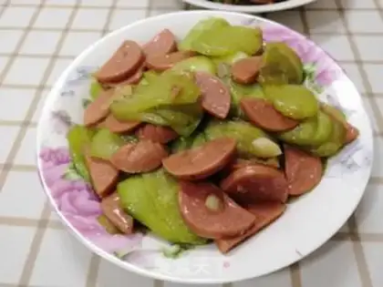 Make Cucumber ham step 6