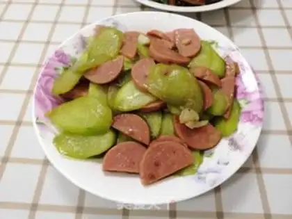 Make Cucumber ham step 7