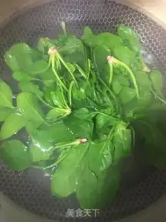 Make Squirty spinach step 2