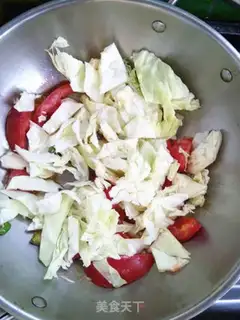 Make Tomato and cabbage step 4