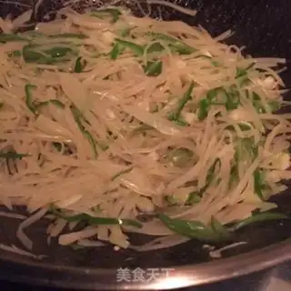 Make Pepper potato burrito step 6