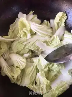 Make Bean-skin and cabbage step 3