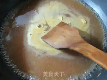 Make A sour, spicy beef fan soup step 2