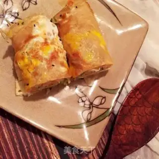 Make Pepper potato burrito step 9