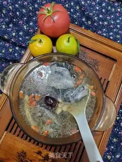 Make Roast chicken stew with ginseng date step 6