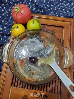 Make Roast chicken stew with ginseng date step 7
