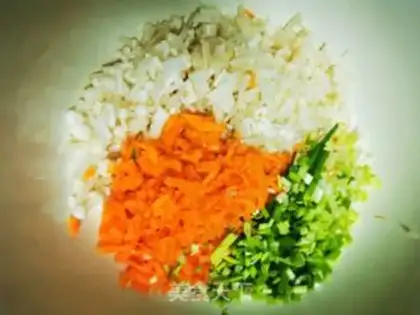 Make Vegetable pie step 1