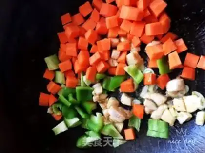 Make Carrot fried chicken step 5