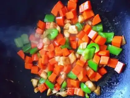 Make Carrot fried chicken step 6