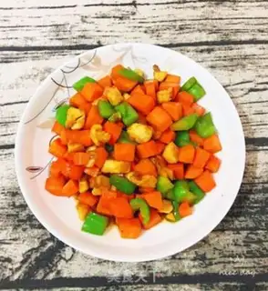 Make Carrot fried chicken step 8