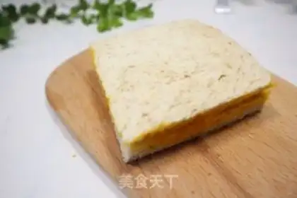 Make Cheese mango pine toast step 7