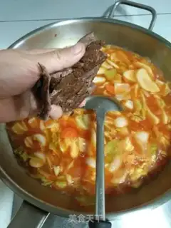 Make Tomato beef chips step 11