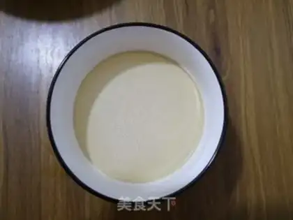 Make Red bean sticky bag step 1