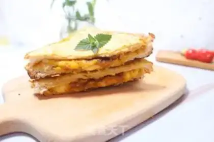 Make Cheese mango pine toast step 13