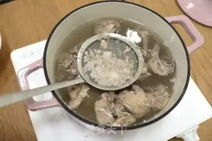 Make Chicken soup with pig belly step 6