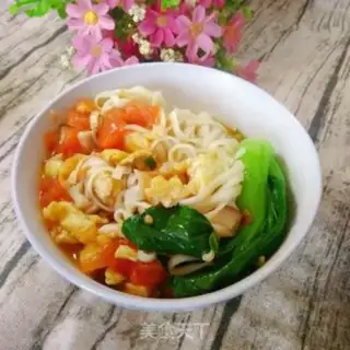 Make Tomato egg noodles step 7