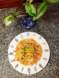 Make Potato omelet step 6
