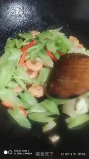 Make Shrimp and celery step 4