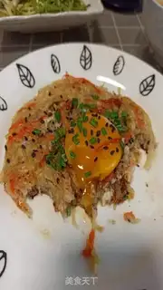 Make Potato omelet step 7