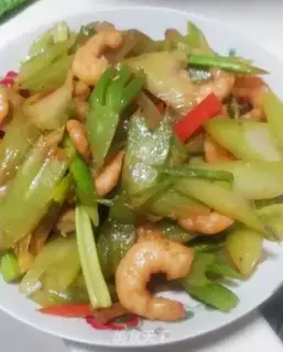 Make Shrimp and celery step 5