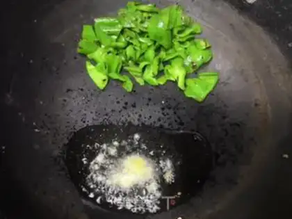 Make Chili fried duck sausage step 4