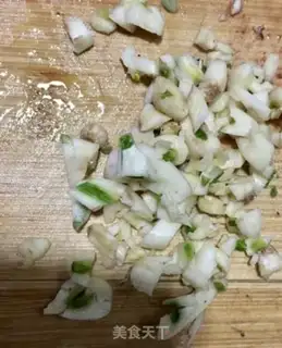 Make Garlic artichoke pork blood step 3