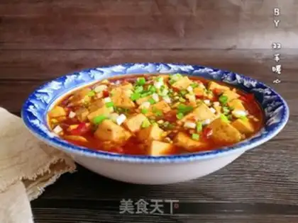Make Twin pepper tofu step 14