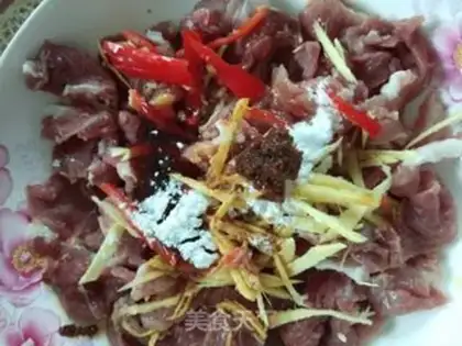Make Fake beef mustard step 3