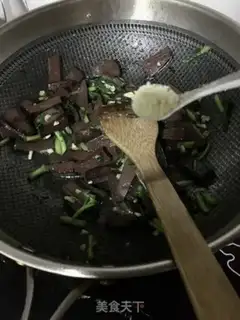Make Garlic artichoke pork blood step 8