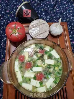 Make Tofu soup step 11