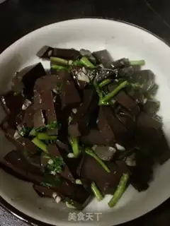 Make Garlic artichoke pork blood step 10