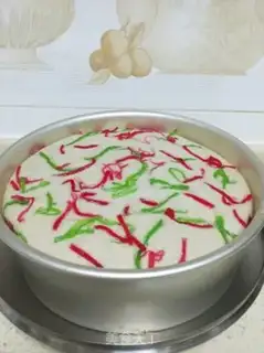 Make Rice steam cake step 20
