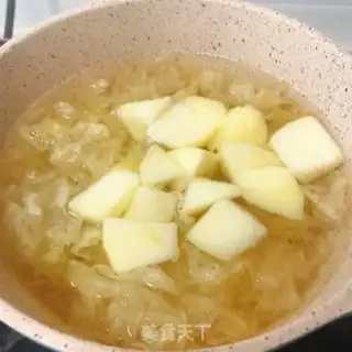 Make Silver ear apple paste step 3