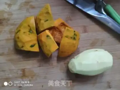 Make Pumpkin potatoes step 0