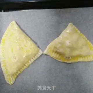 Make Banana pie with a hand grab step 9