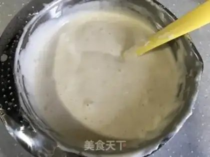 Make Blue grape sponge cake step 6