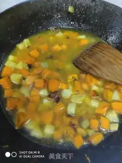 Make Pumpkin potatoes step 4