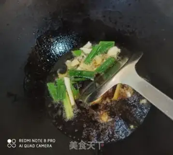 Make Fried hand tore the dishes step 3