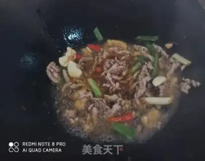 Make Fried hand tore the dishes step 4