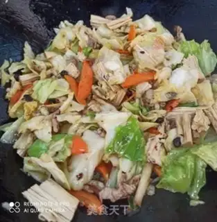 Make Fried hand tore the dishes step 6