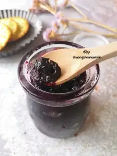 Make Blueberry sauce step 7